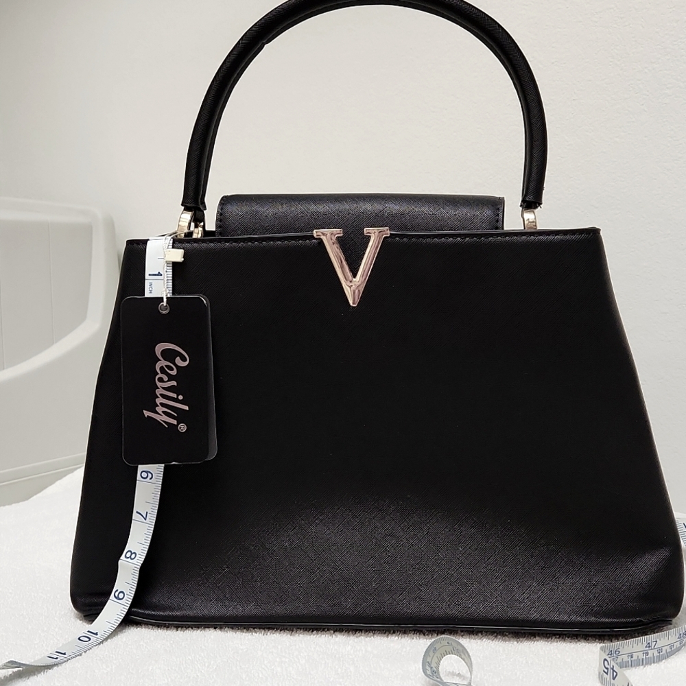 Cesily black ladies purse